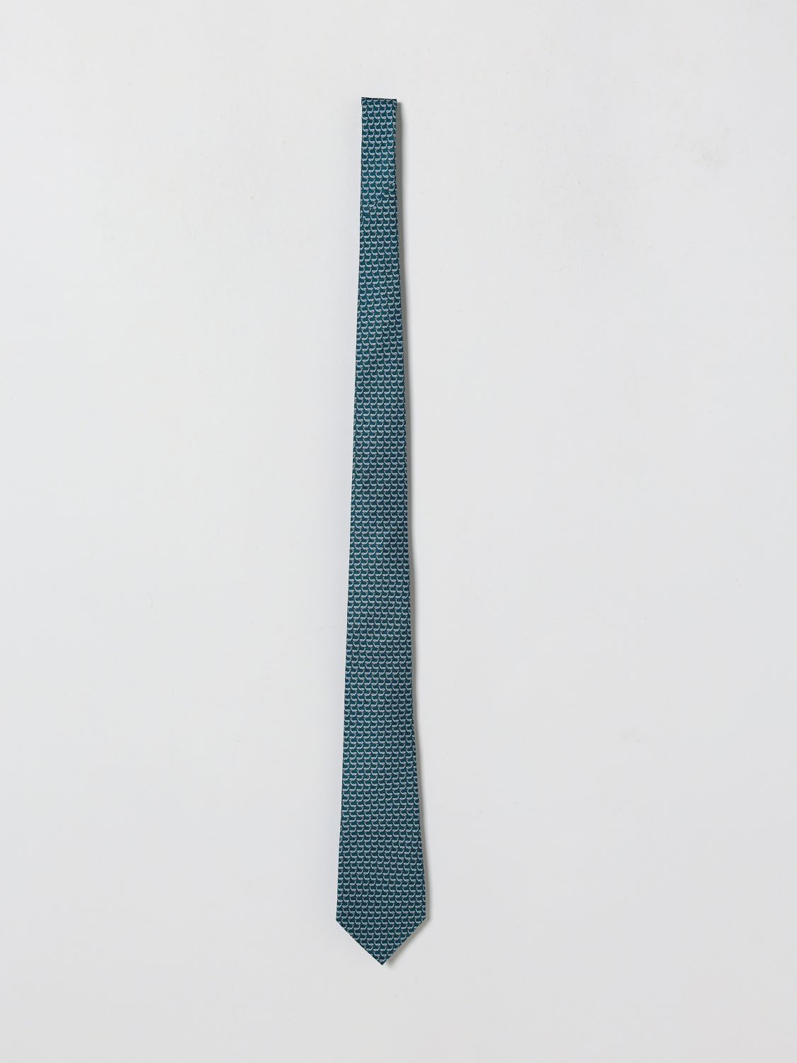 Zegna Tie Men Green ZEGNA