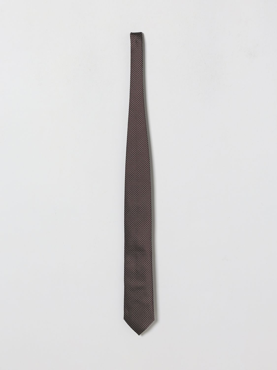 Zegna Tie Men Burgundy ZEGNA