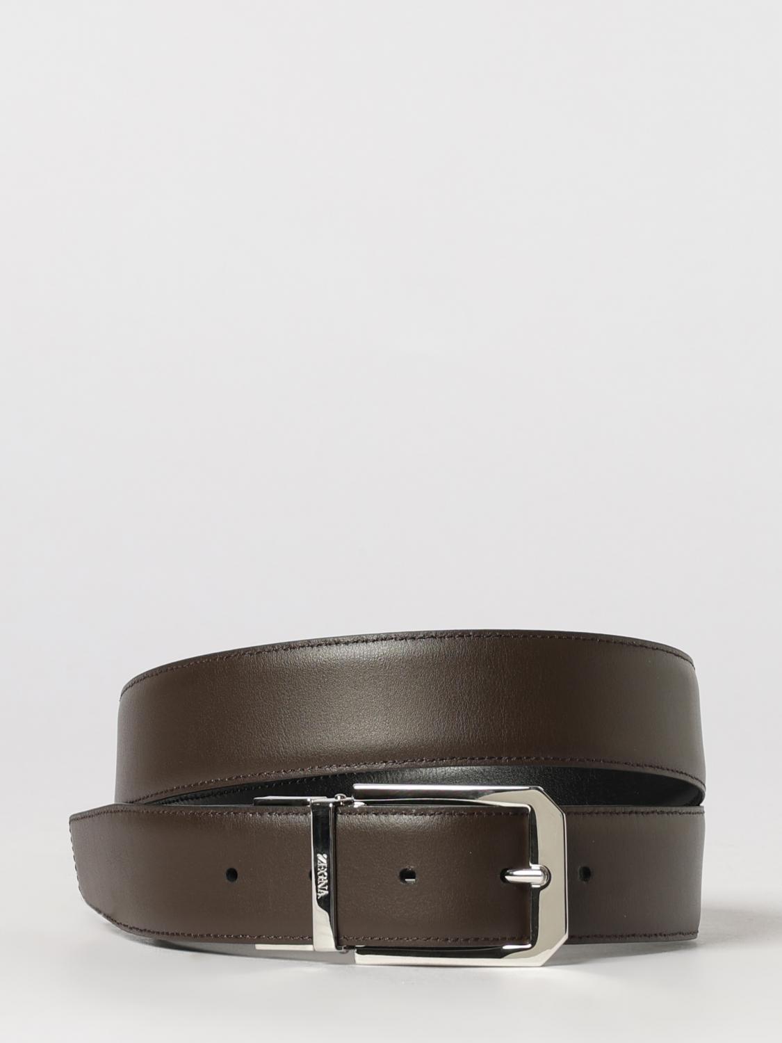Zegna Belt Men Black ZEGNA