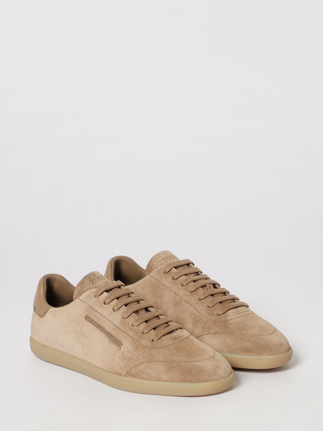 Zegna Sneakers Men Beige ZEGNA