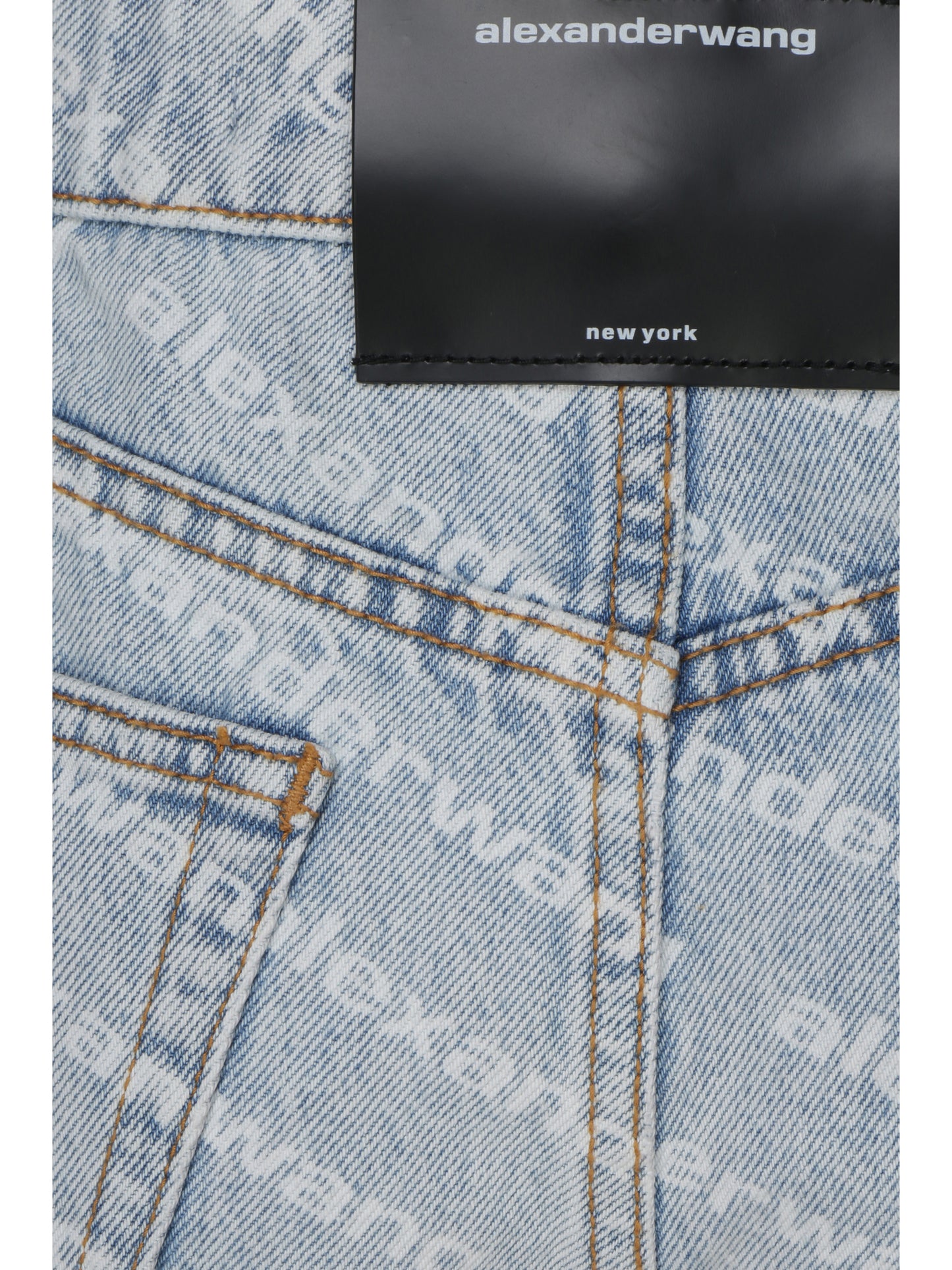 Alexander Wang Women Bite Denim Shorts ALEXANDER WANG