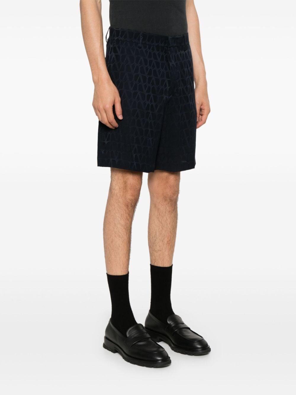 Valentino Garavani Men `Toile Iconographe` Bermuda VALENTINO GARAVANI