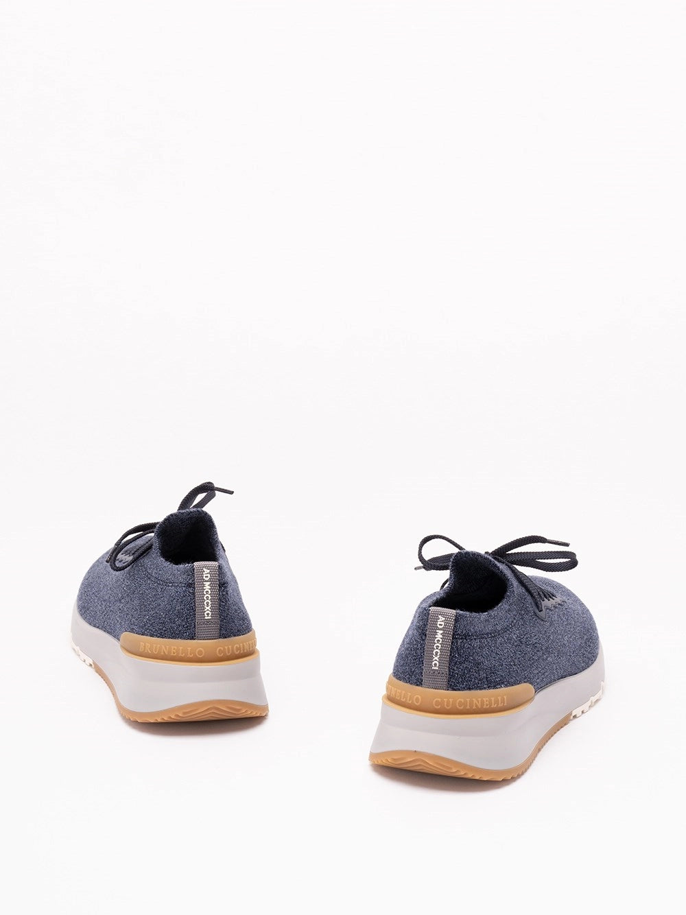 Brunello Cucinelli Men Knit Sneakers BRUNELLO CUCINELLI