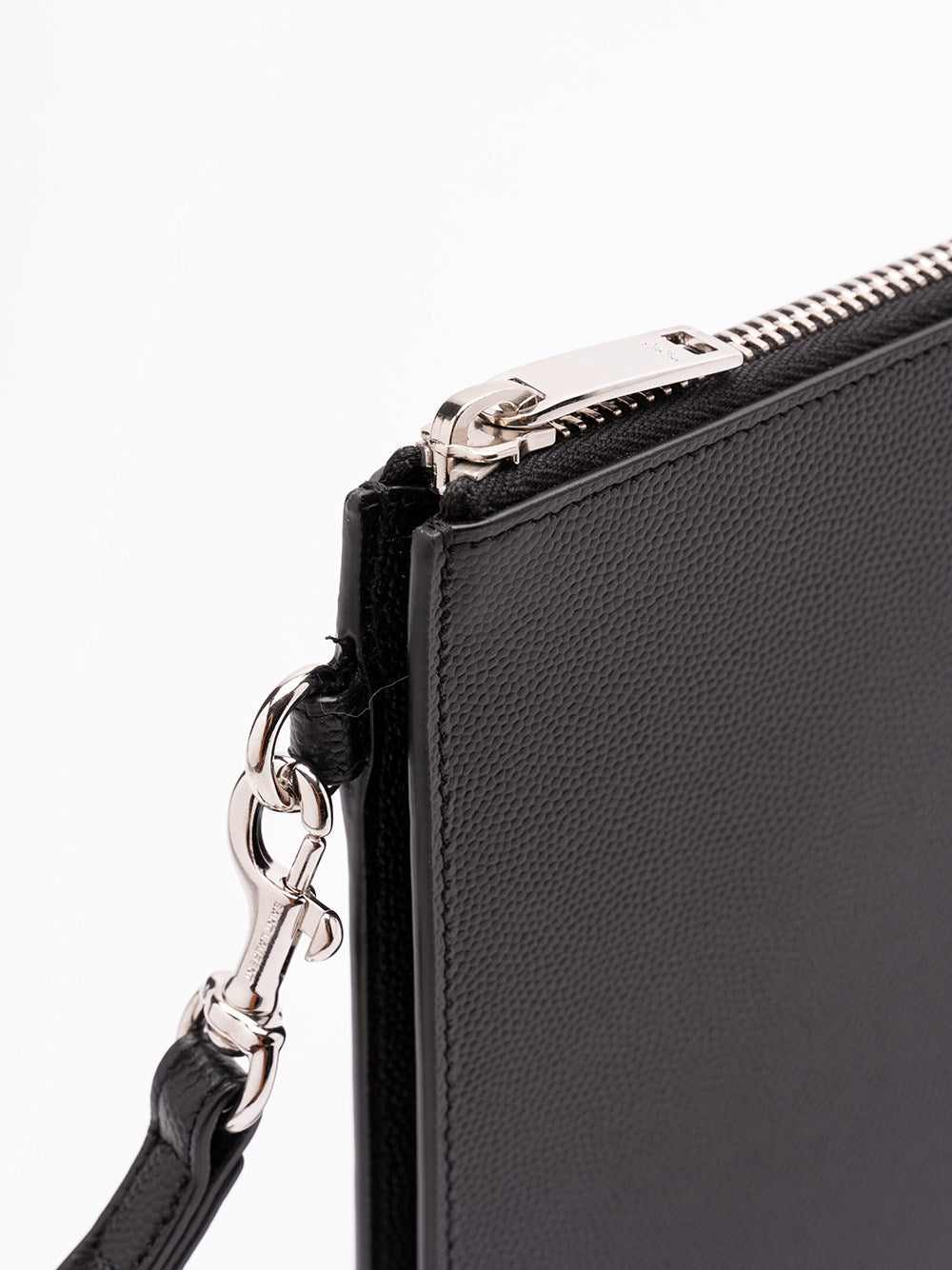 Saint Laurent Men `Saint Laurent Paris` Zipped Tablet Holder SAINT LAURENT