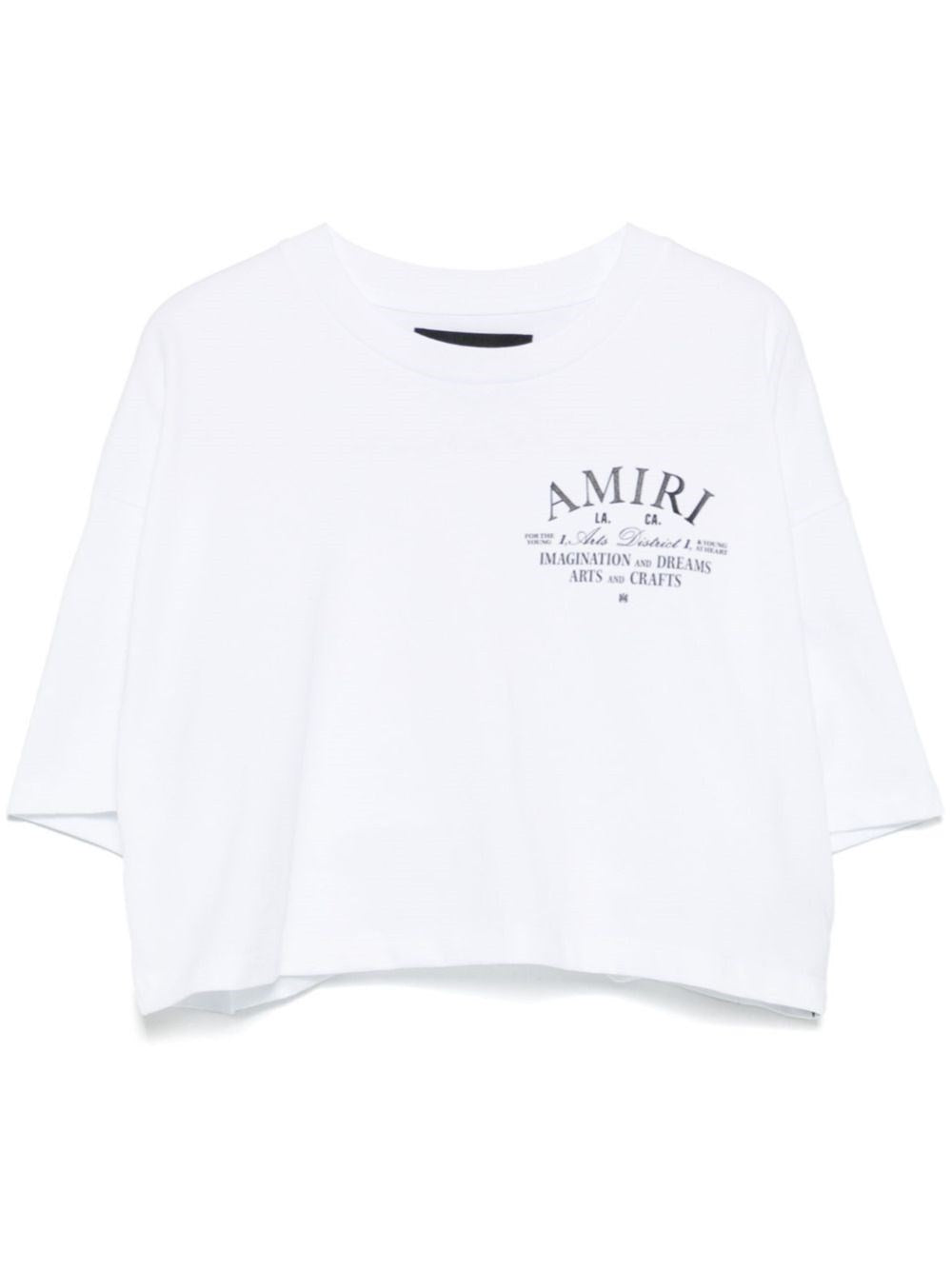 Amiri Women Cropped T-Shirt AMIRI