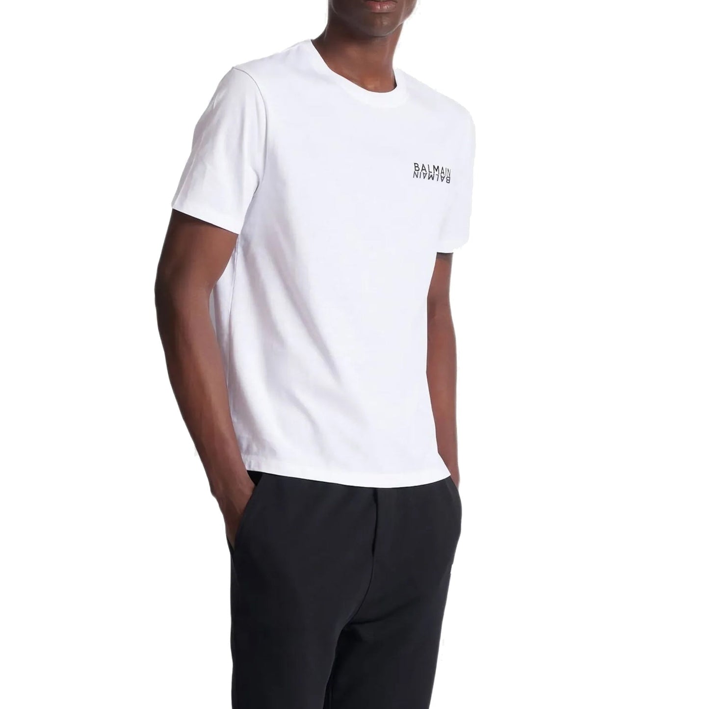 Balmain Logo-Print T-Shirt Men BALMAIN