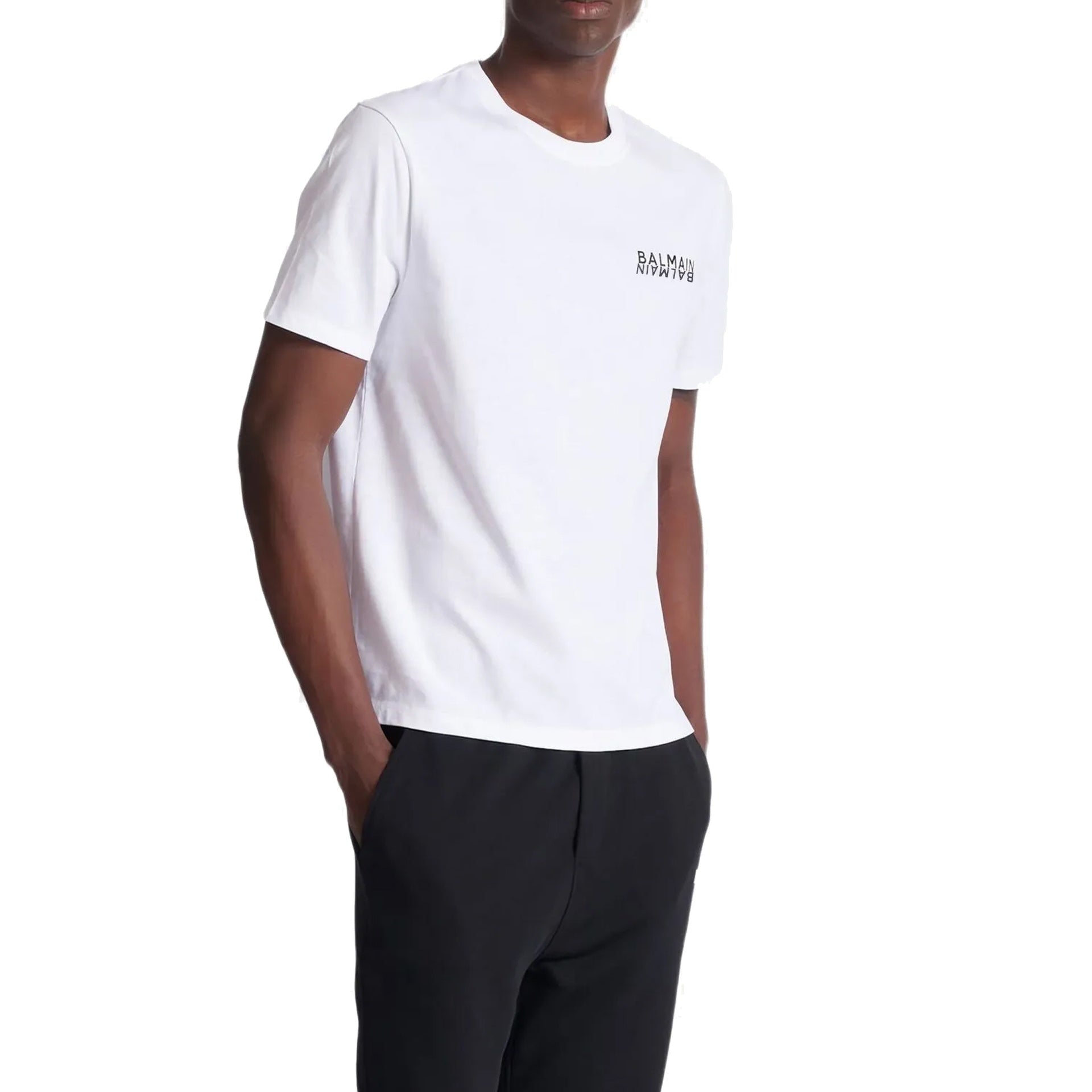 Balmain Logo-Print T-Shirt Men BALMAIN