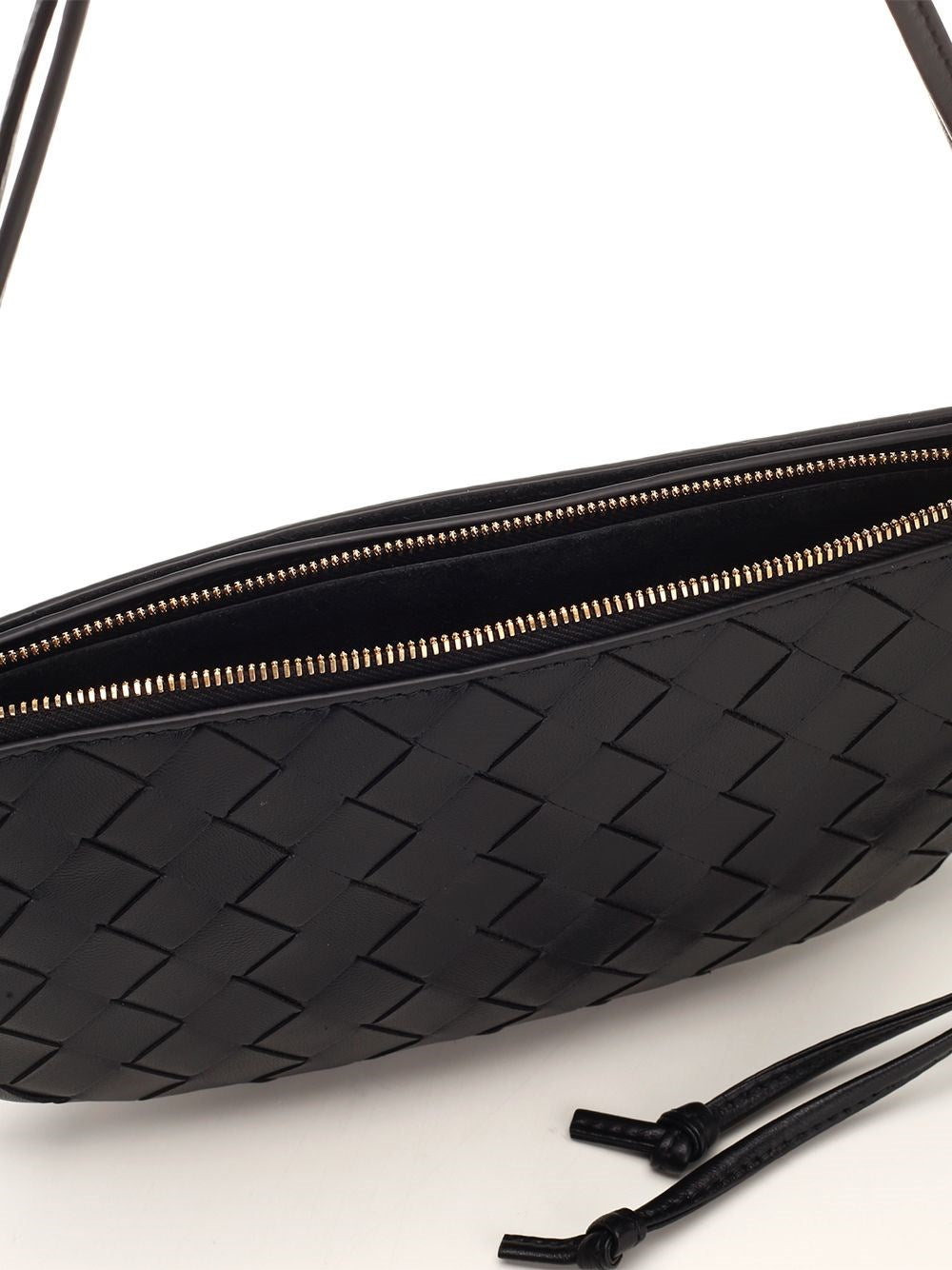 Bottega Veneta Women Gemelli Double Pouch Intrecciato Black BOTTEGA VENETA