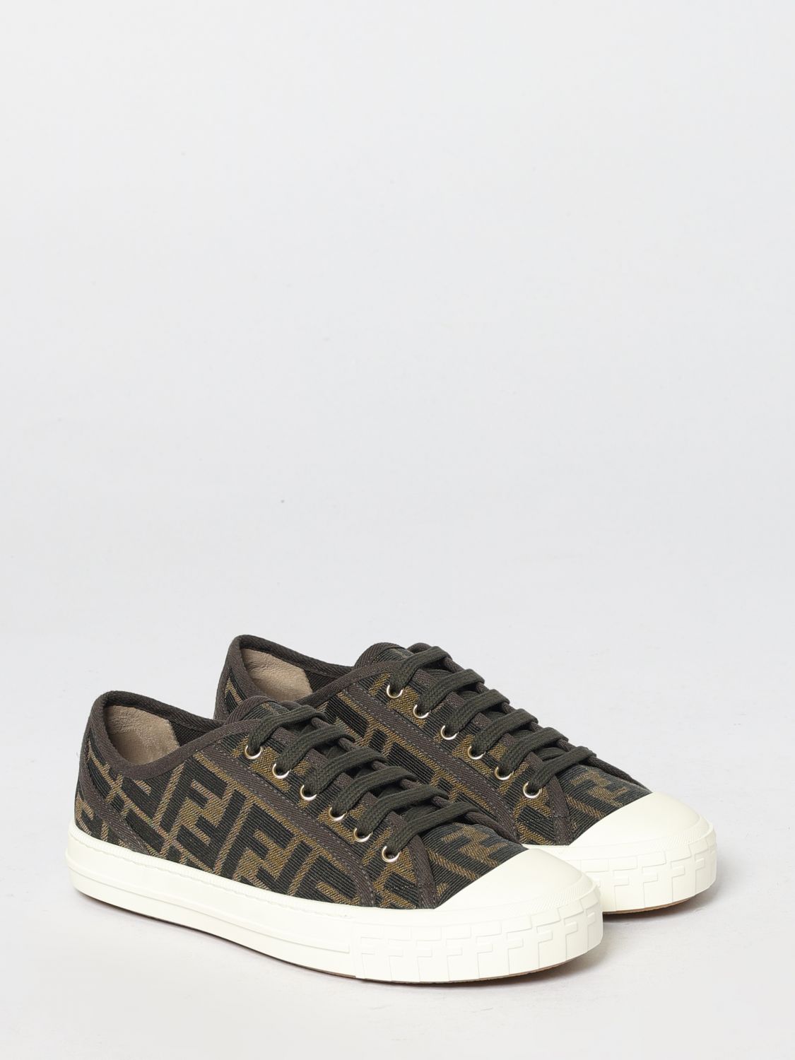 Fendi Sneakers Woman Tobacco FENDI