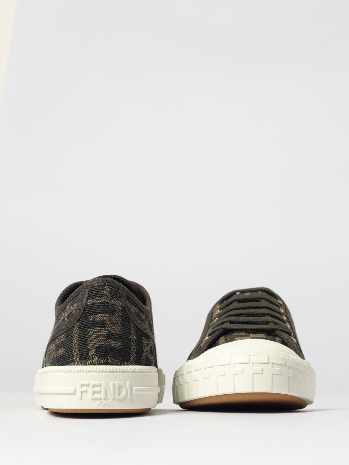 Fendi Sneakers Woman Tobacco FENDI