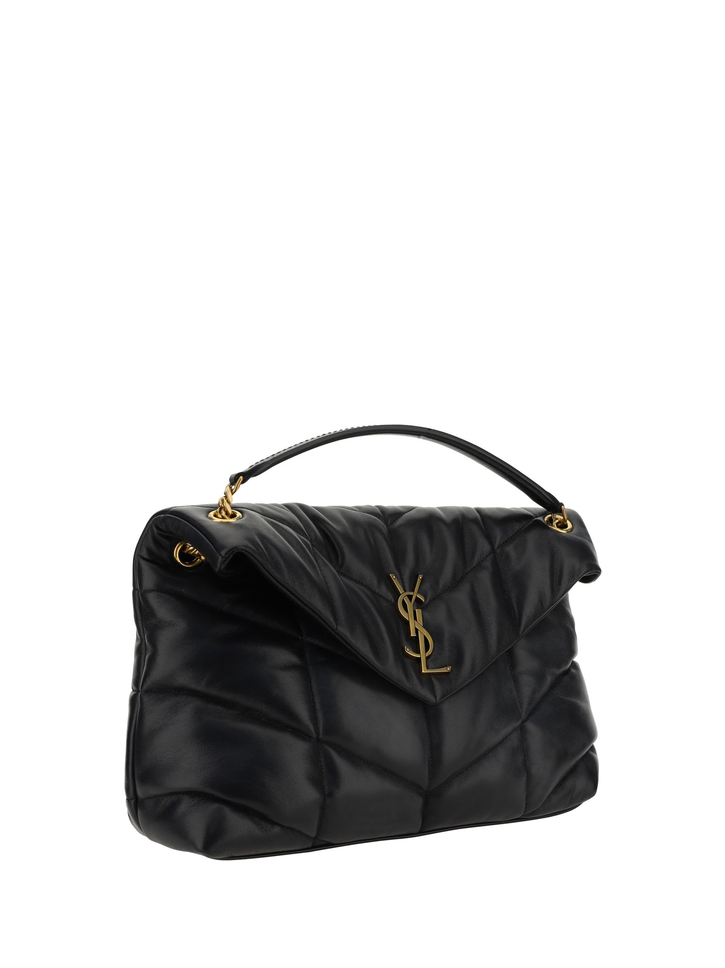 Saint Laurent Women Loulou Medium Leather Shoulder Bag SAINT LAURENT
