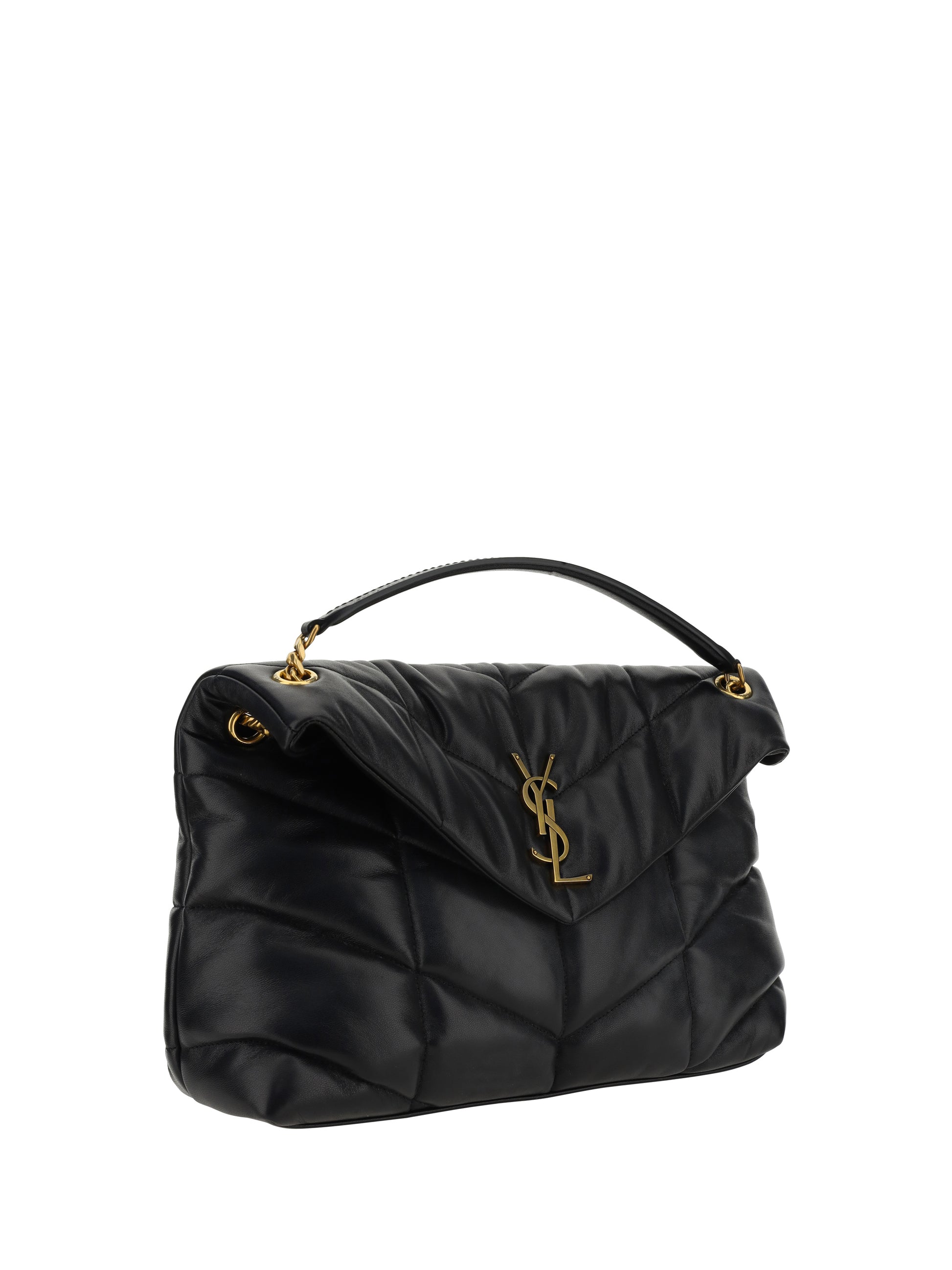 Saint Laurent Women Loulou Medium Leather Shoulder Bag SAINT LAURENT