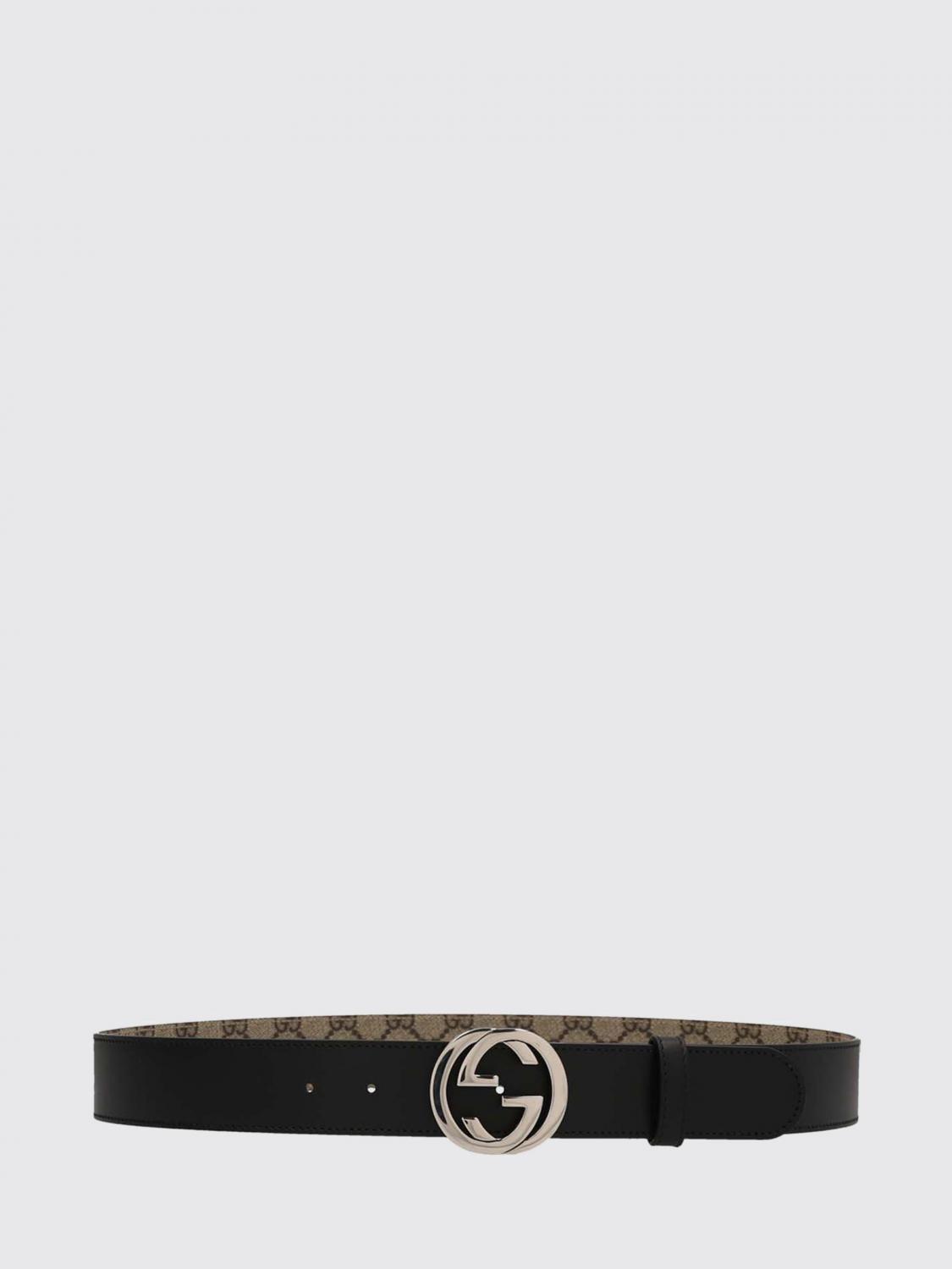 Gucci Belt Men Beige GUCCI