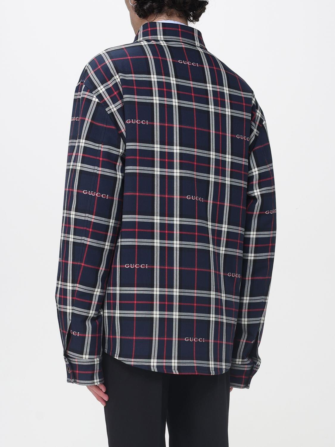 Gucci Jacket Men Blue GUCCI