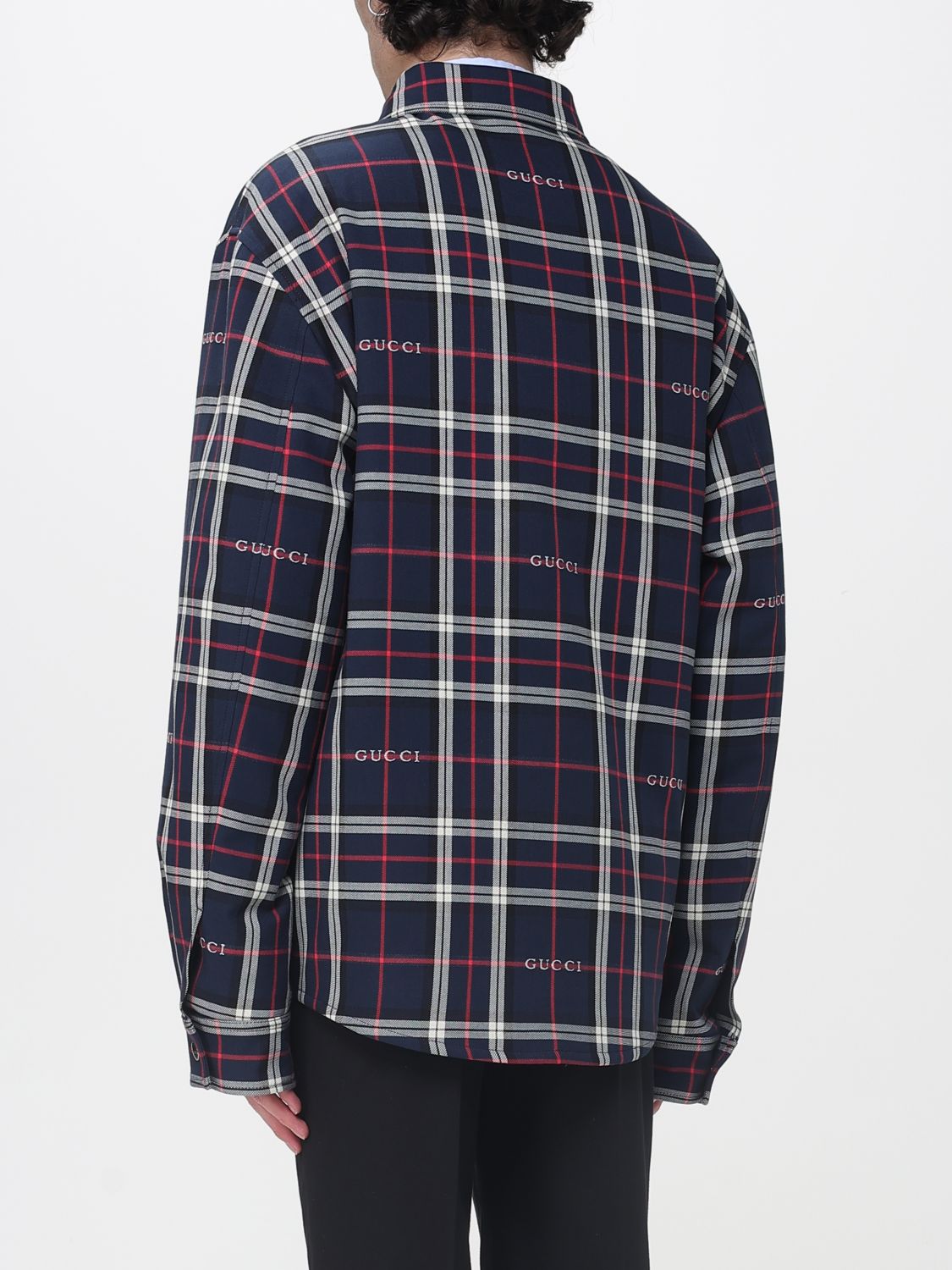 Gucci Jacket Men Blue GUCCI