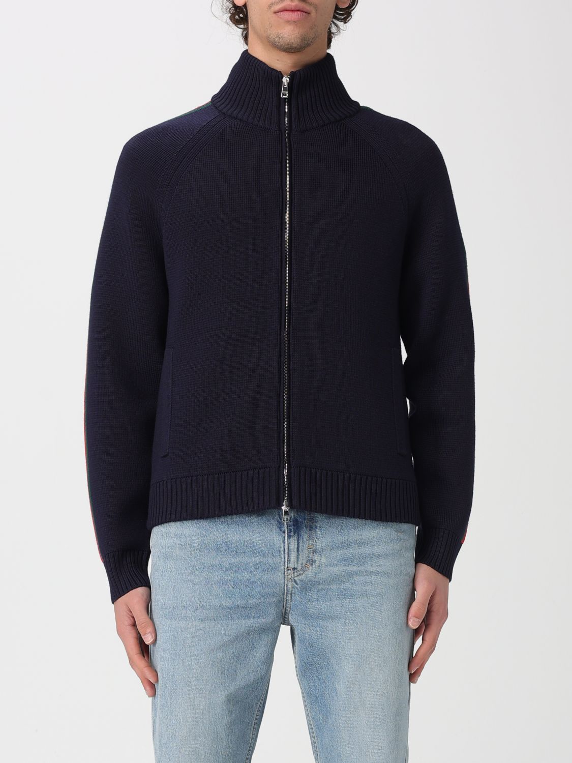 Gucci Sweater Men Blue GUCCI
