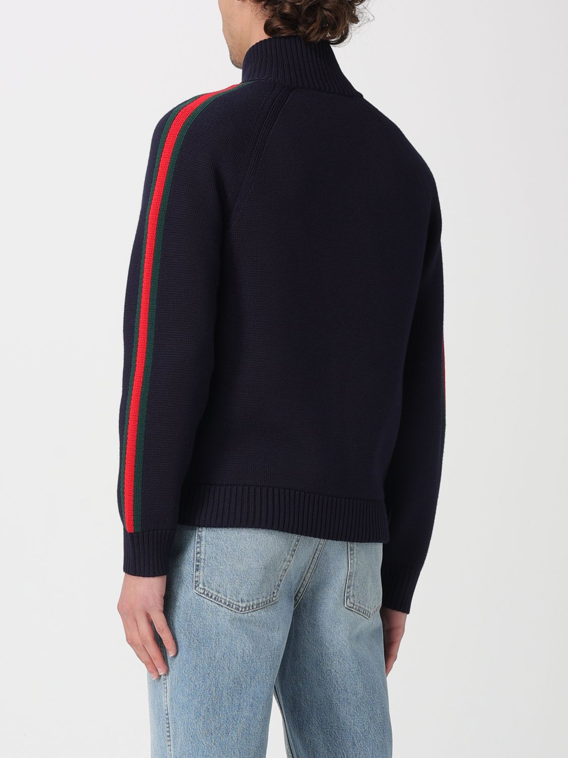 Gucci Sweater Men Blue GUCCI