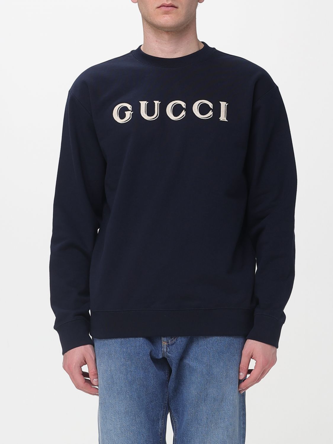 Gucci Sweatshirt Men Navy GUCCI
