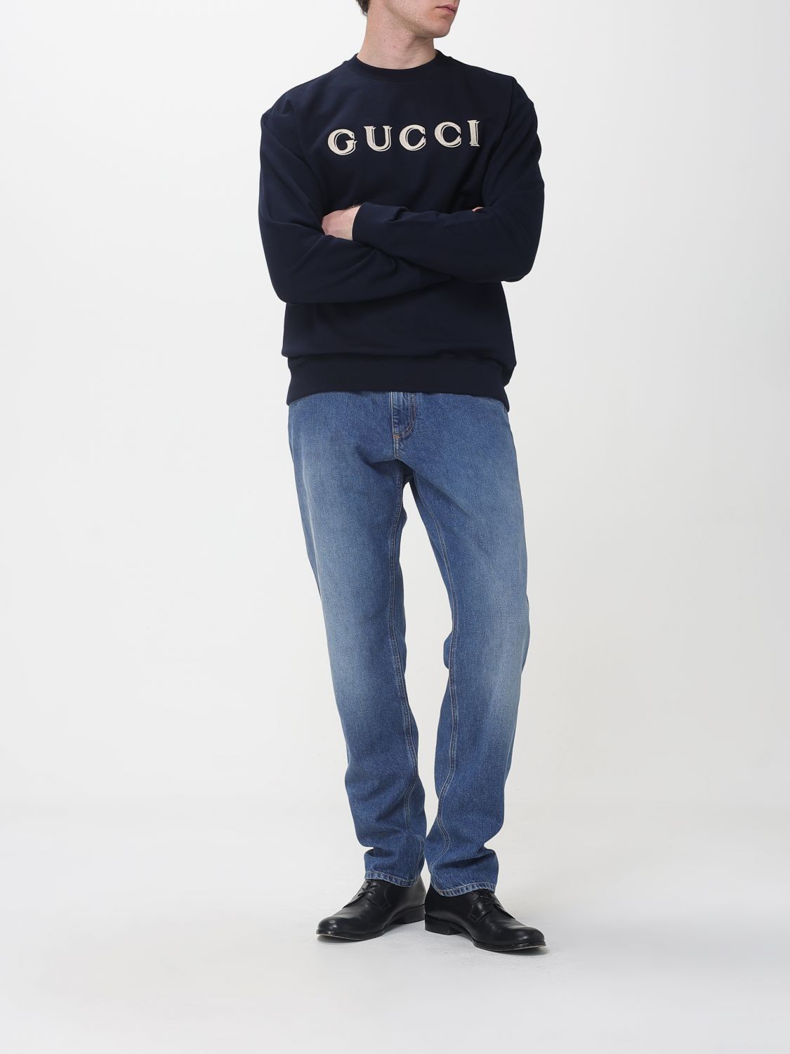 Gucci Sweatshirt Men Navy GUCCI