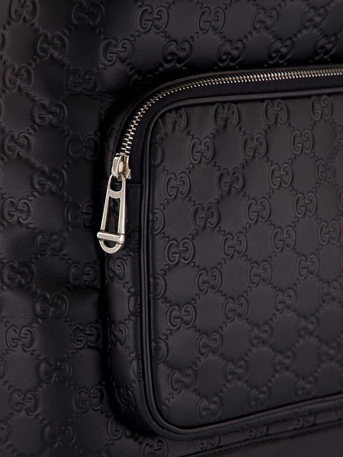 Gucci Men Gg Calfskin Backpack Gucci GUCCI