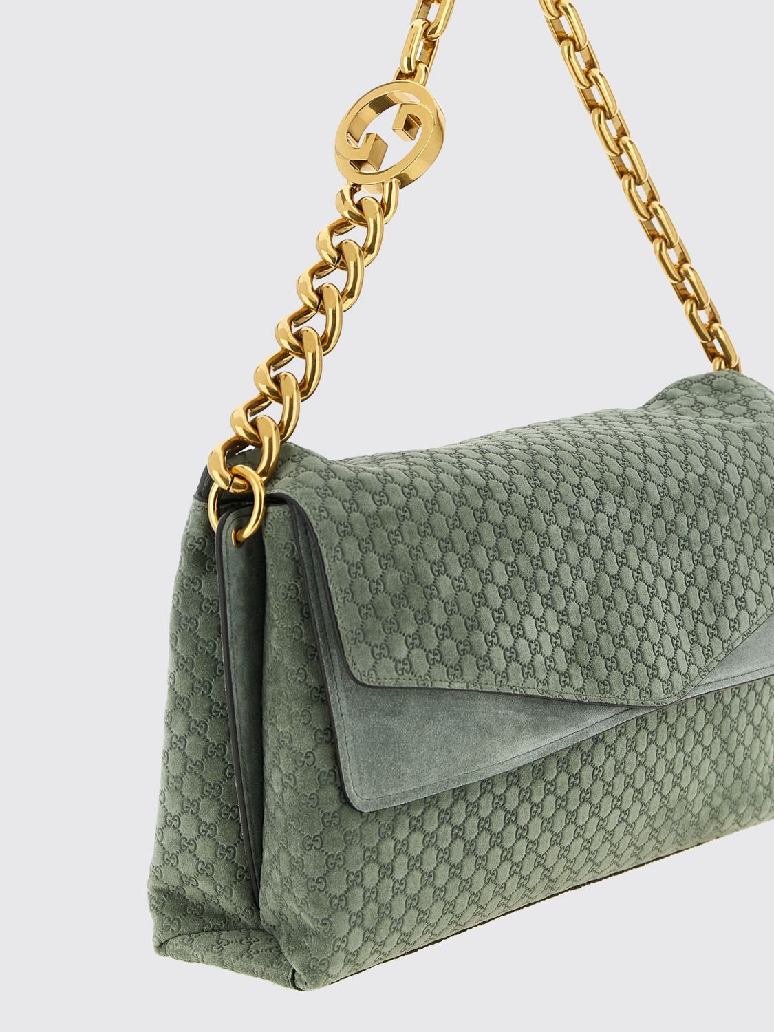 Gucci Shoulder Bag Woman Green GUCCI