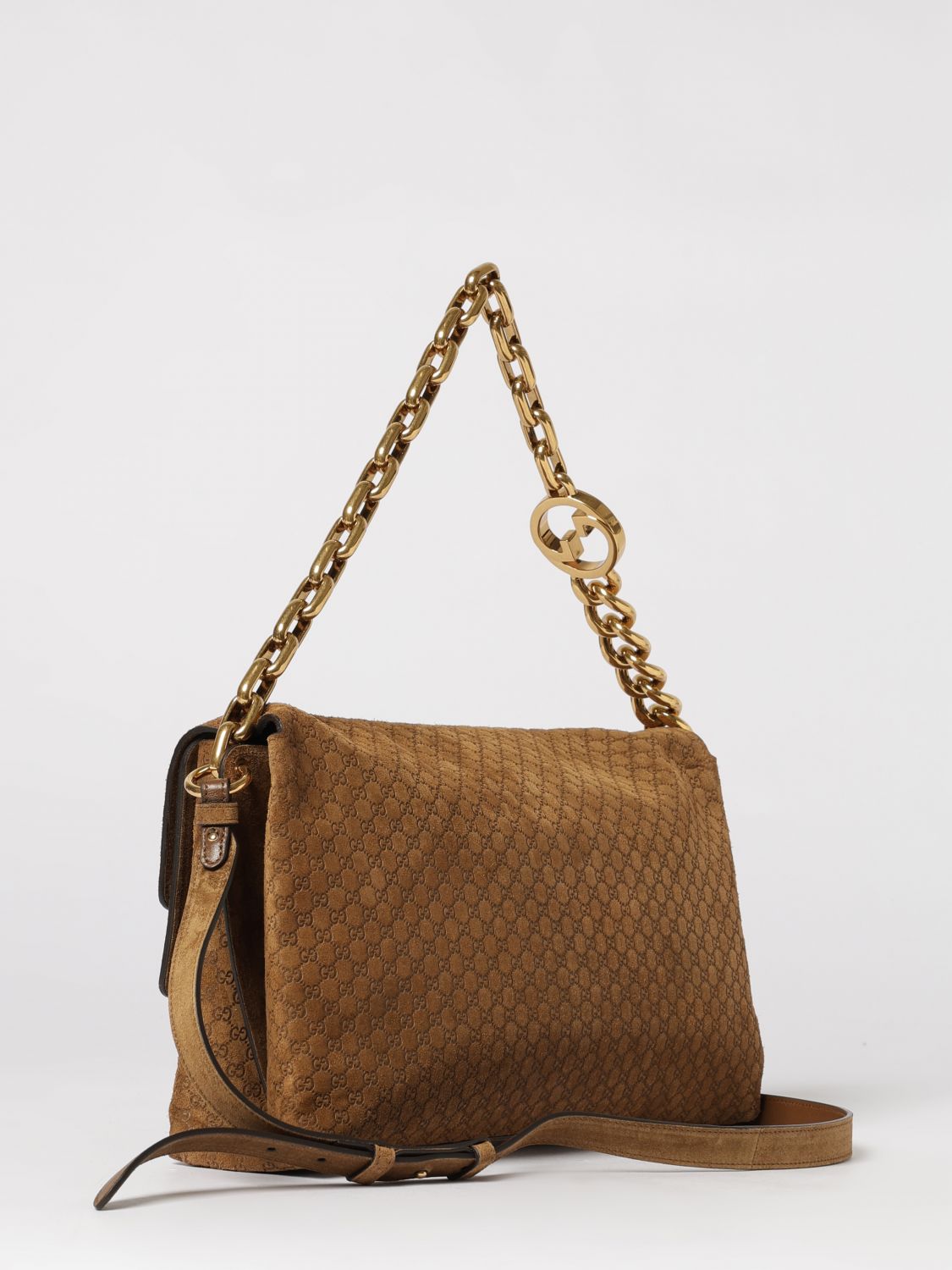 Gucci Shoulder Bag Woman Brown GUCCI