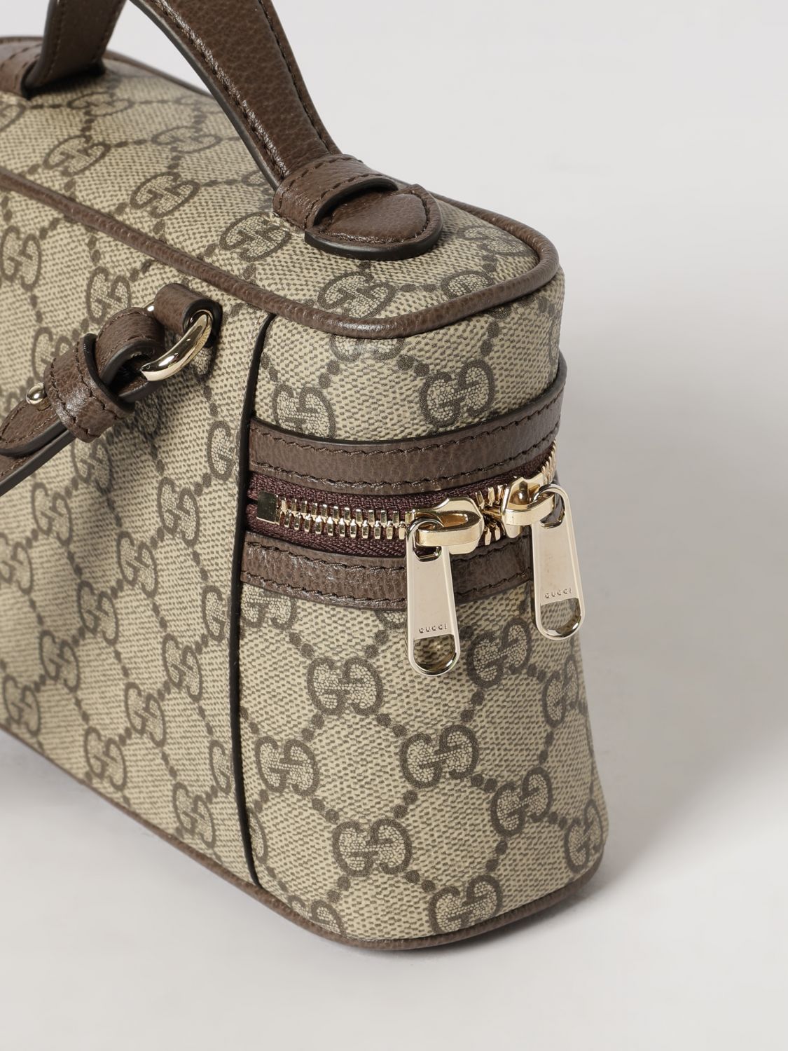 Gucci Shoulder Bag Woman Beige GUCCI