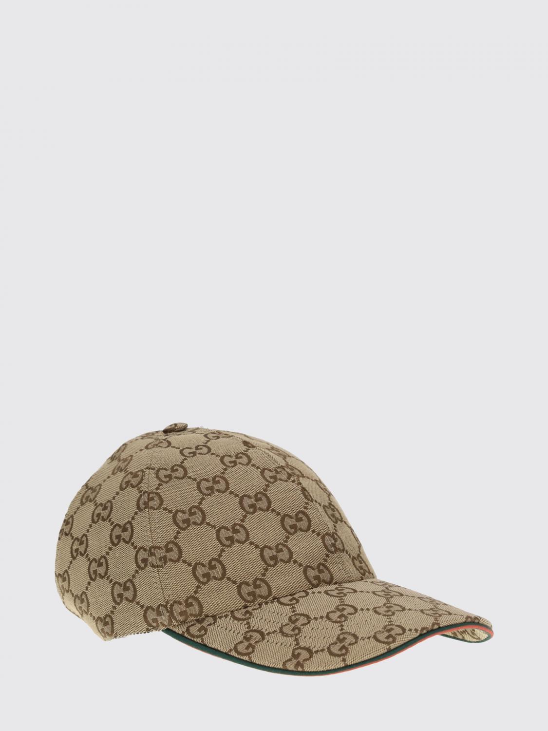 Gucci Hat Woman Brown GUCCI