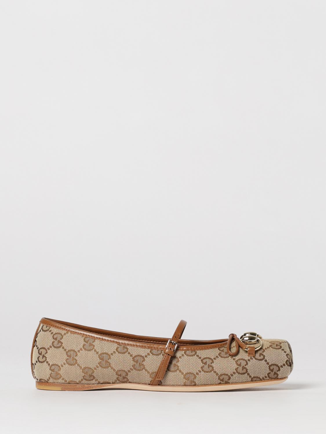 Gucci Ballet Flat Woman Beige GUCCI