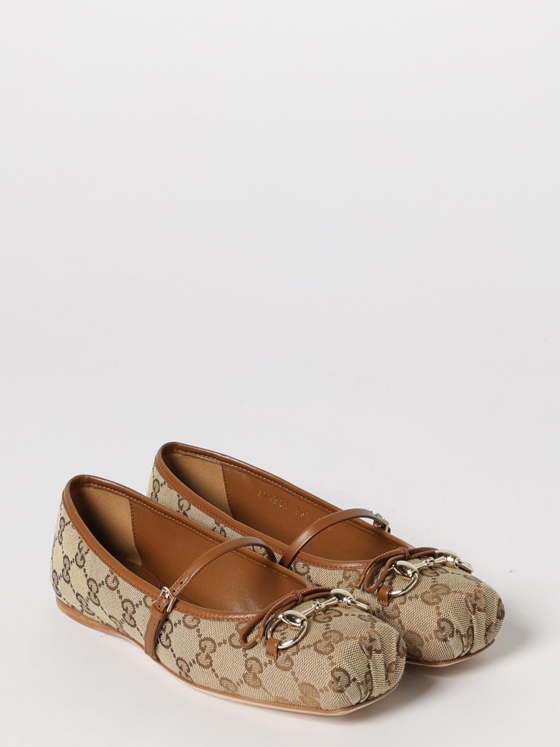 Gucci Ballet Flat Woman Beige GUCCI
