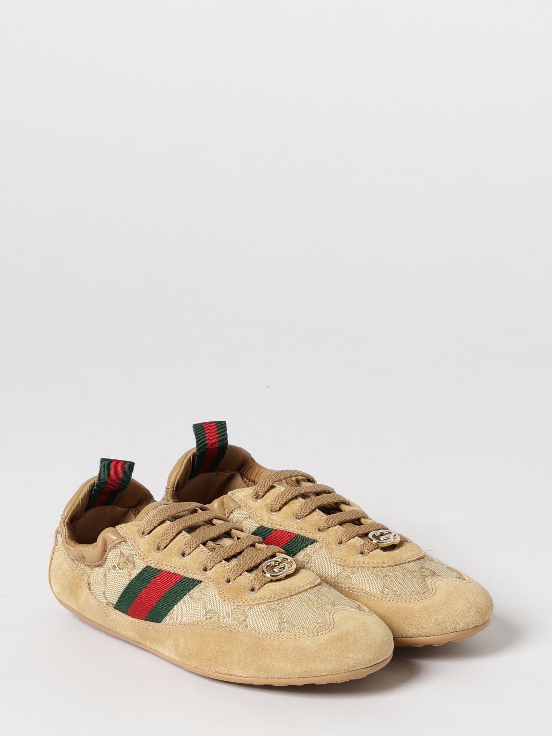 Gucci Sneakers Woman Beige GUCCI