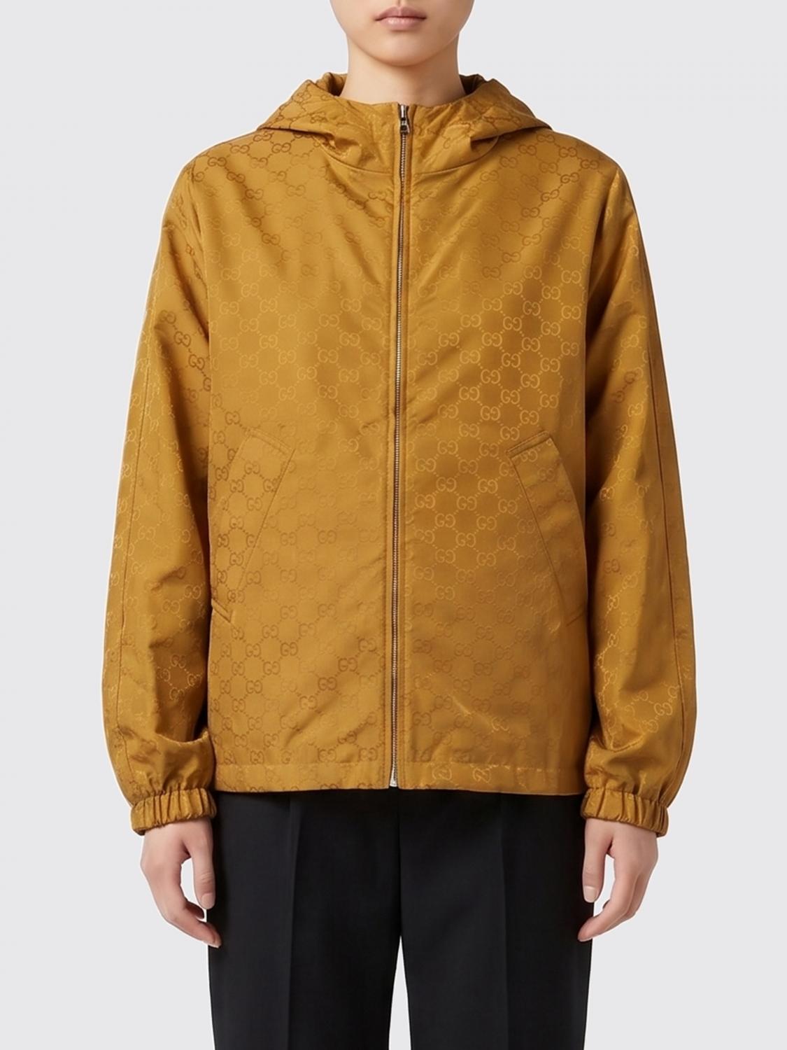 Gucci Jacket Woman Leather GUCCI