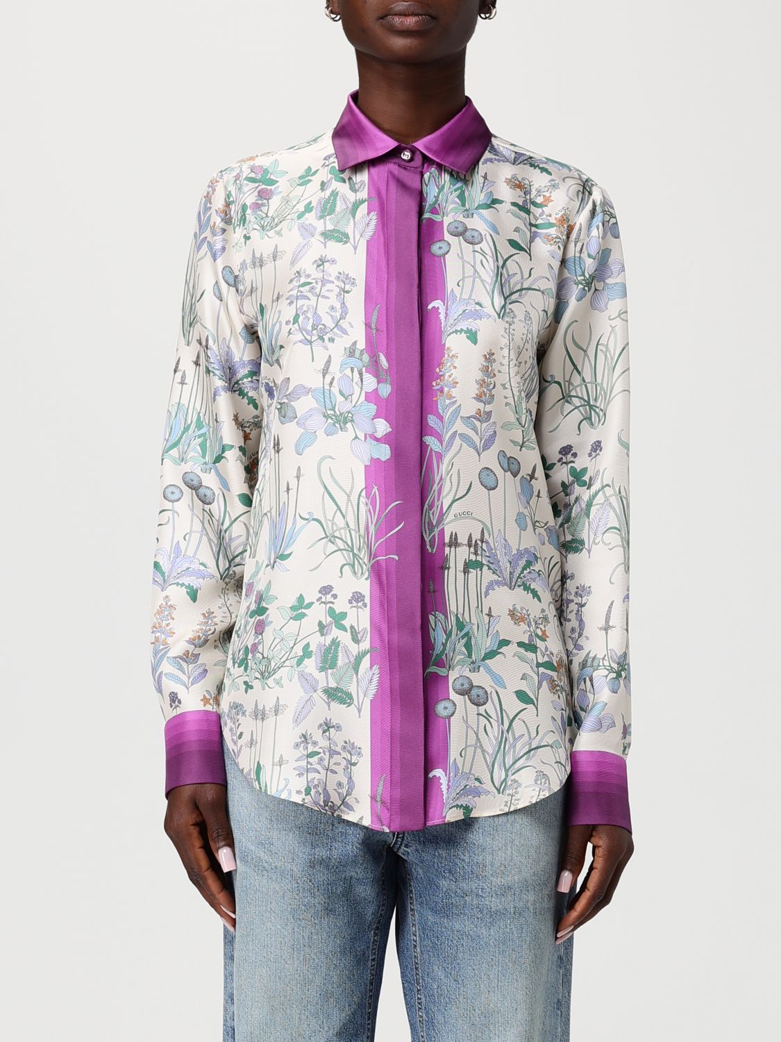 Gucci Shirt Woman Ivory GUCCI