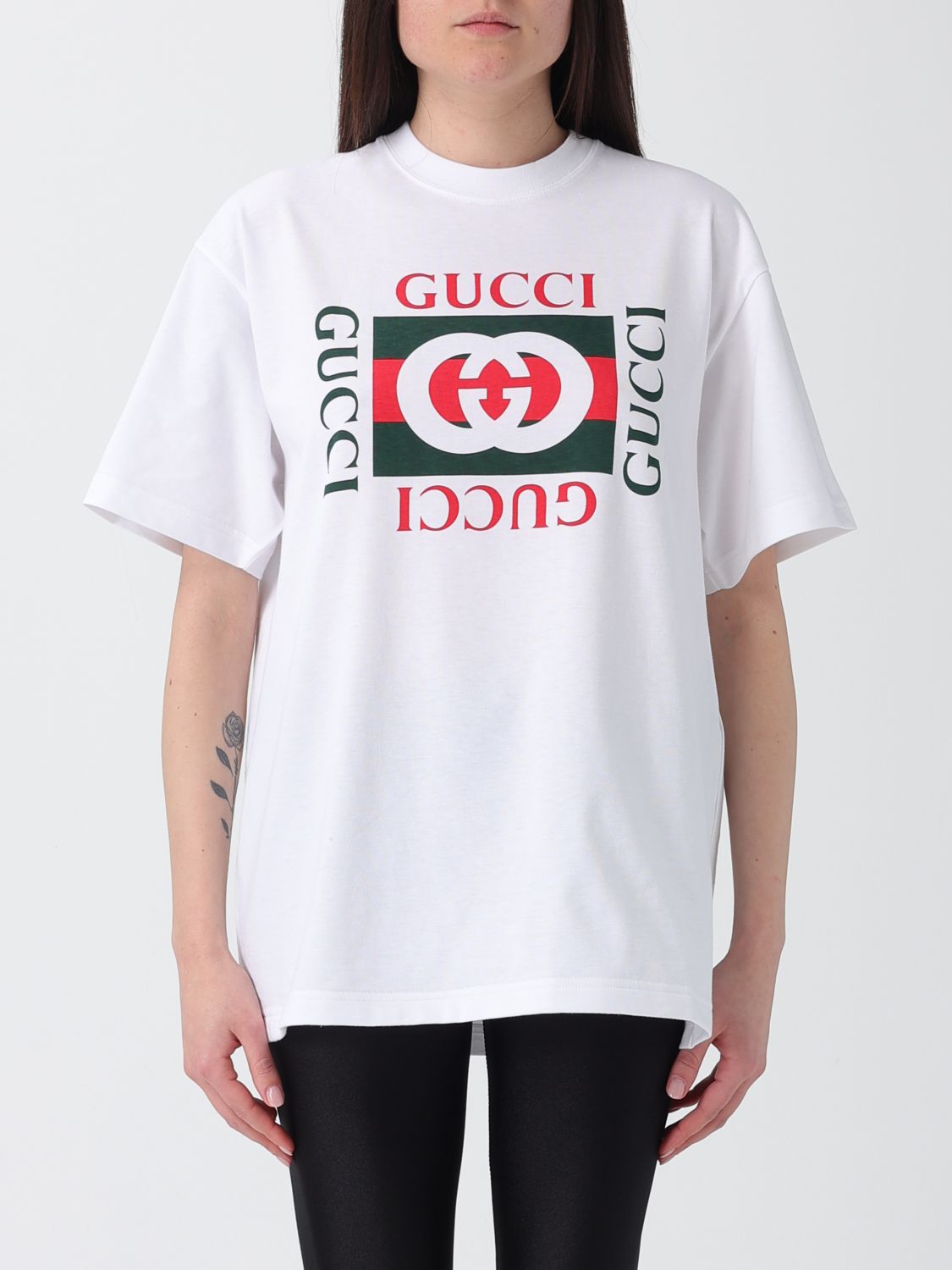Gucci T-Shirt Woman White GUCCI