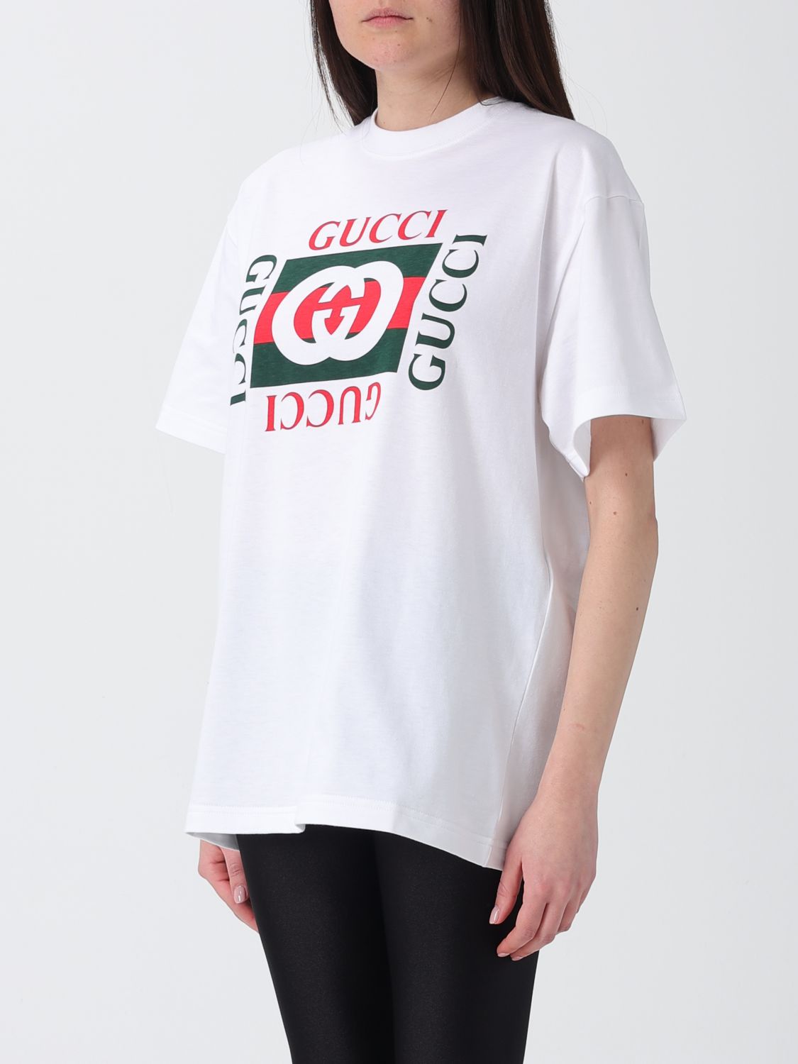 Gucci T-Shirt Woman White GUCCI