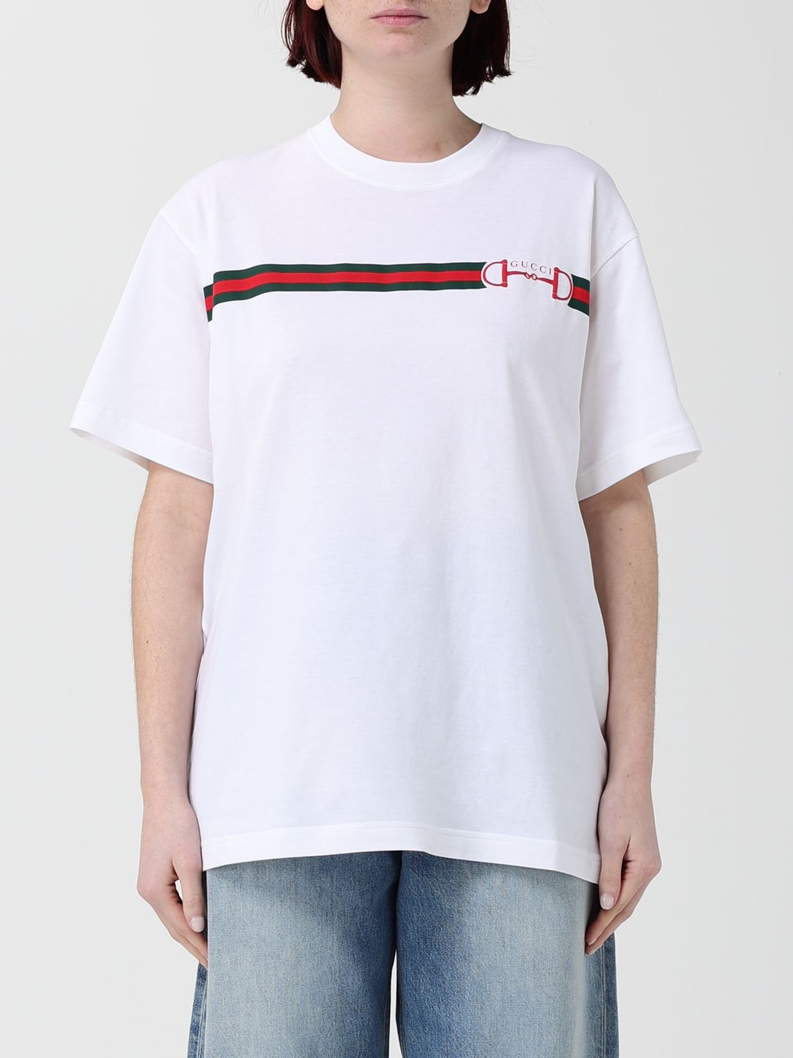 Gucci T-Shirt Woman White GUCCI