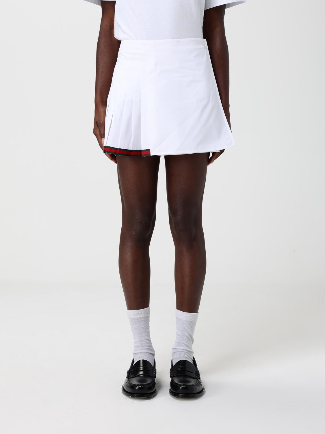 Gucci Skirt Woman White GUCCI