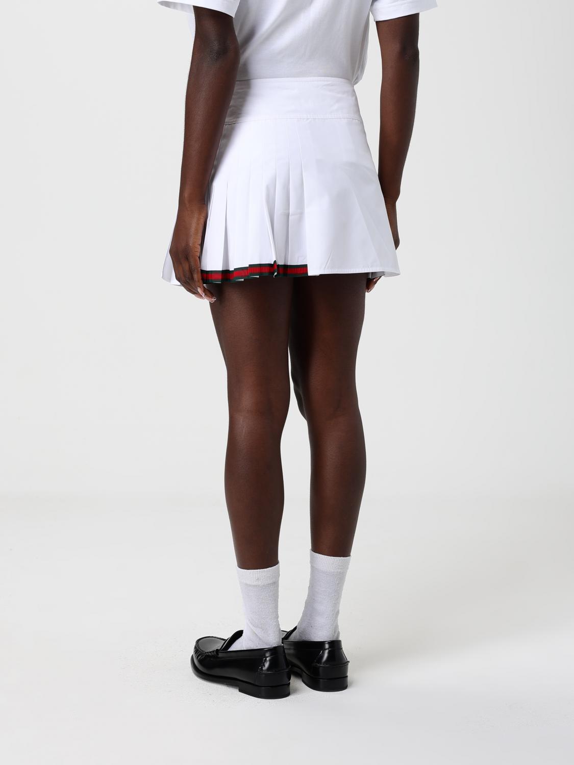 Gucci Skirt Woman White GUCCI