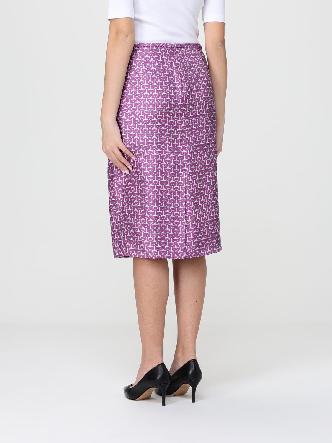 Gucci Skirt Woman Violet GUCCI