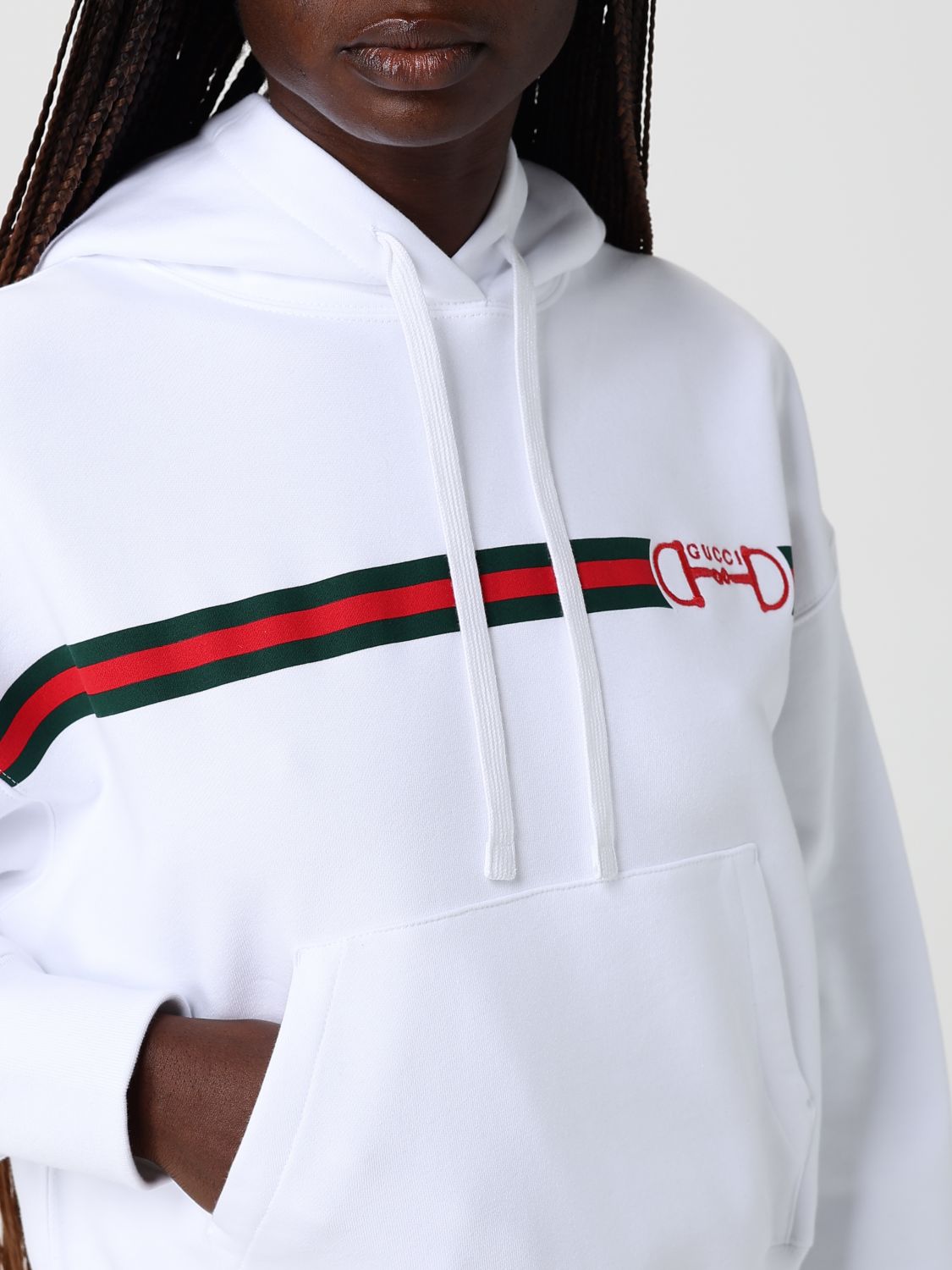Gucci Sweatshirt Woman White GUCCI