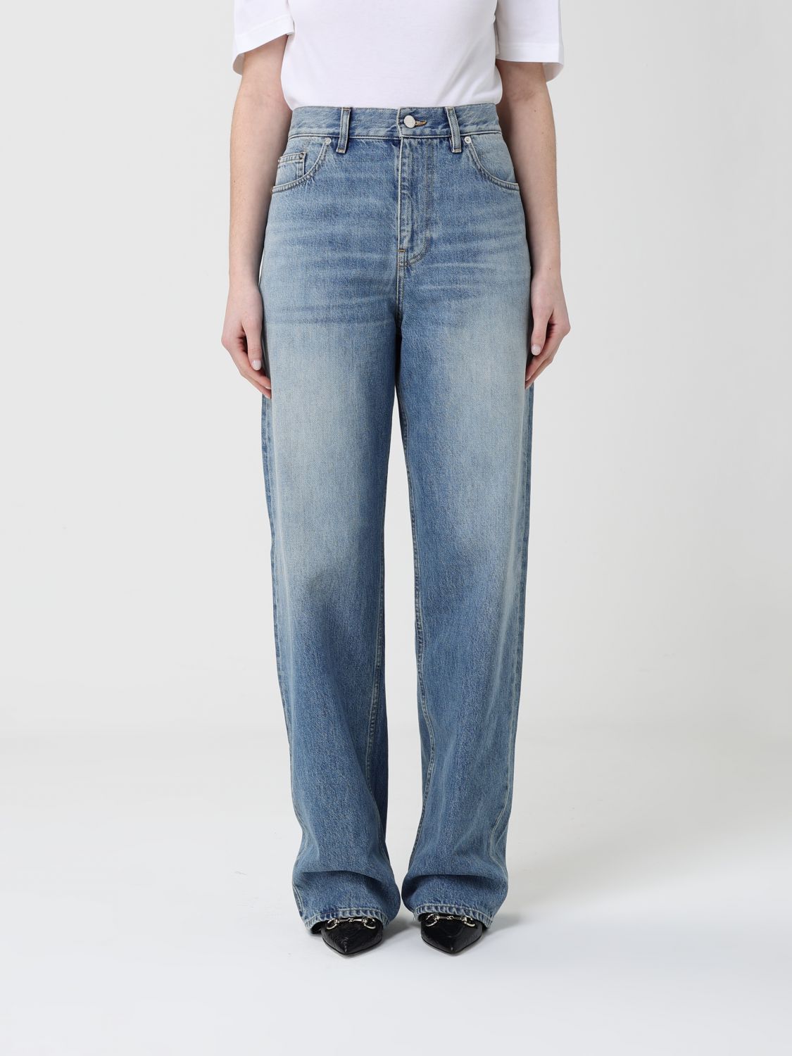 Gucci Jeans Woman Stone Washed