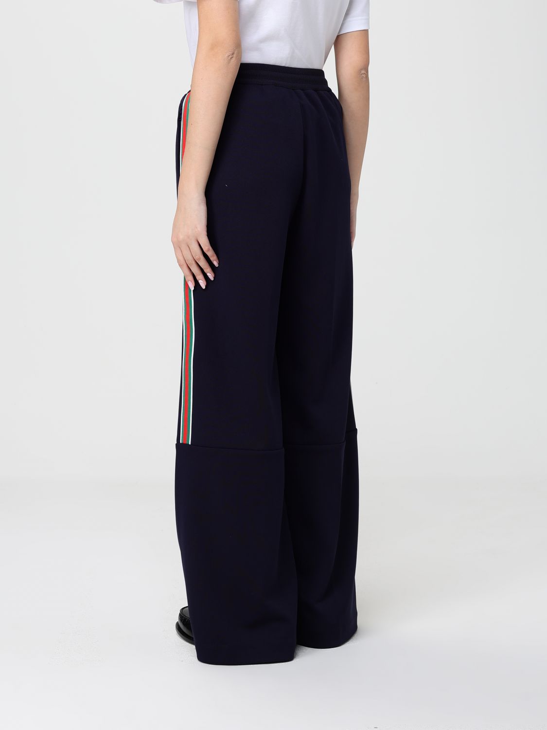 Gucci Pants Woman Blue GUCCI