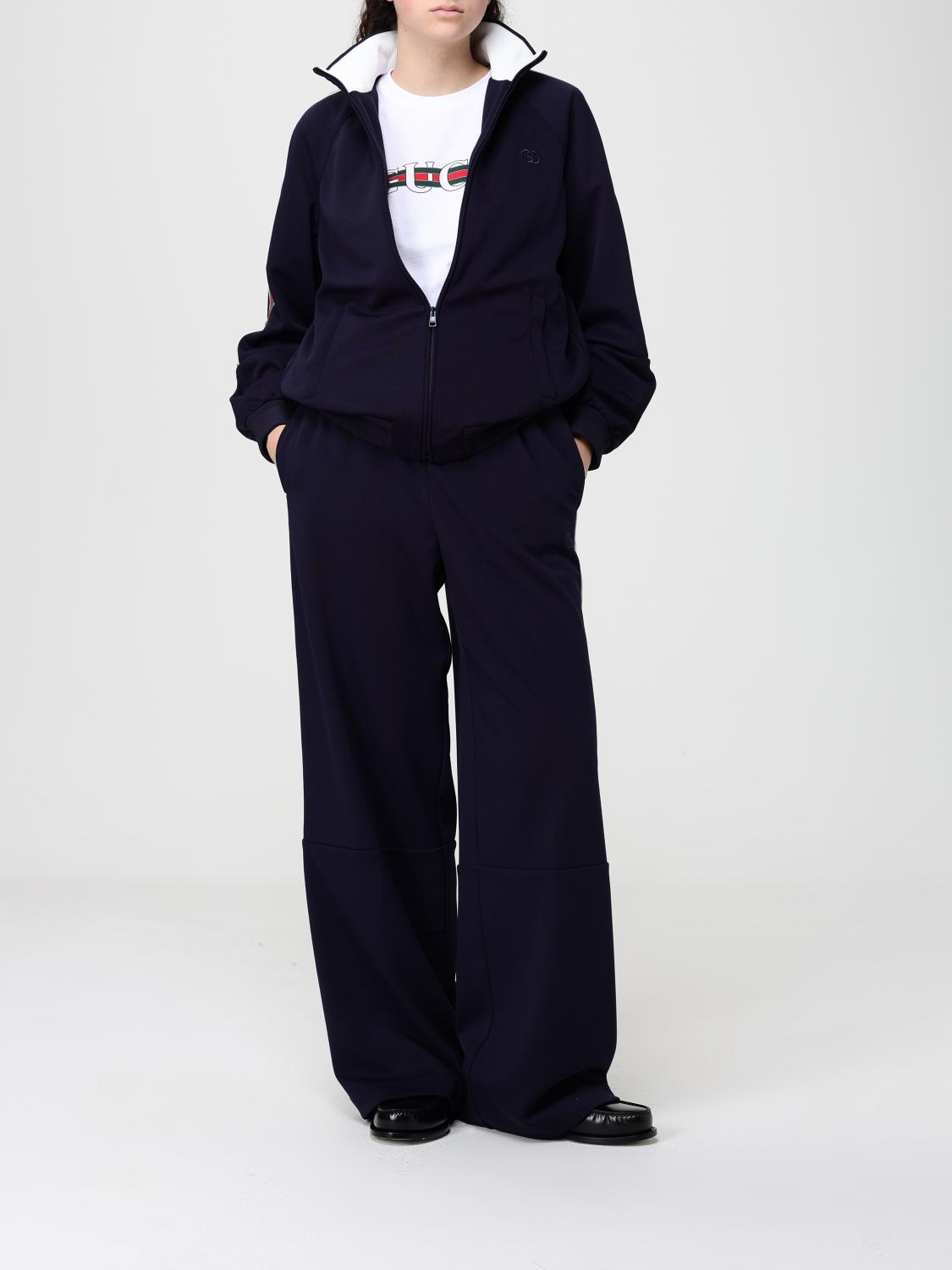 Gucci Sweatshirt Woman Blue GUCCI