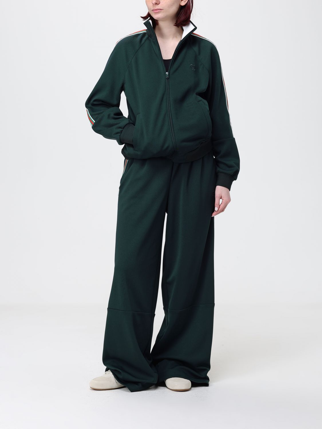 Gucci Sweatshirt Woman Forest Green GUCCI