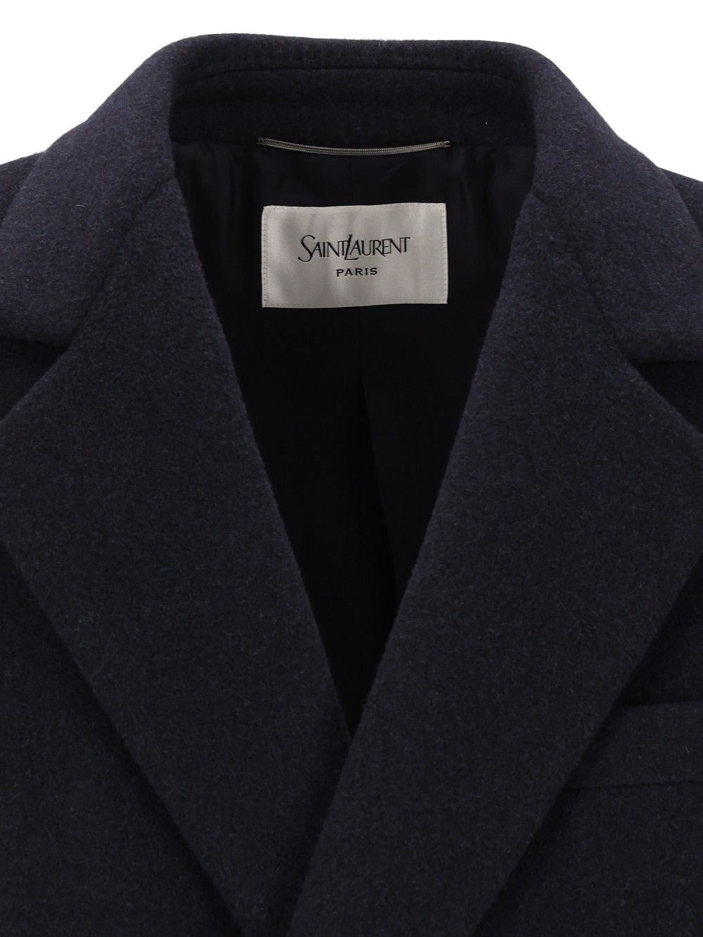 Saint Laurent Men Double-Breasted Coat SAINT LAURENT