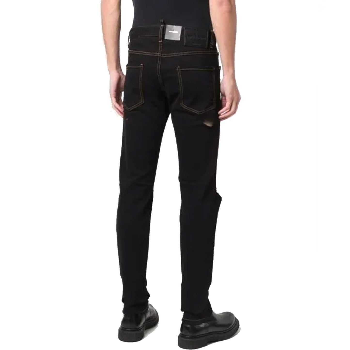 Dsquared2 Cotton Denim Jeans Men DSQUARED2