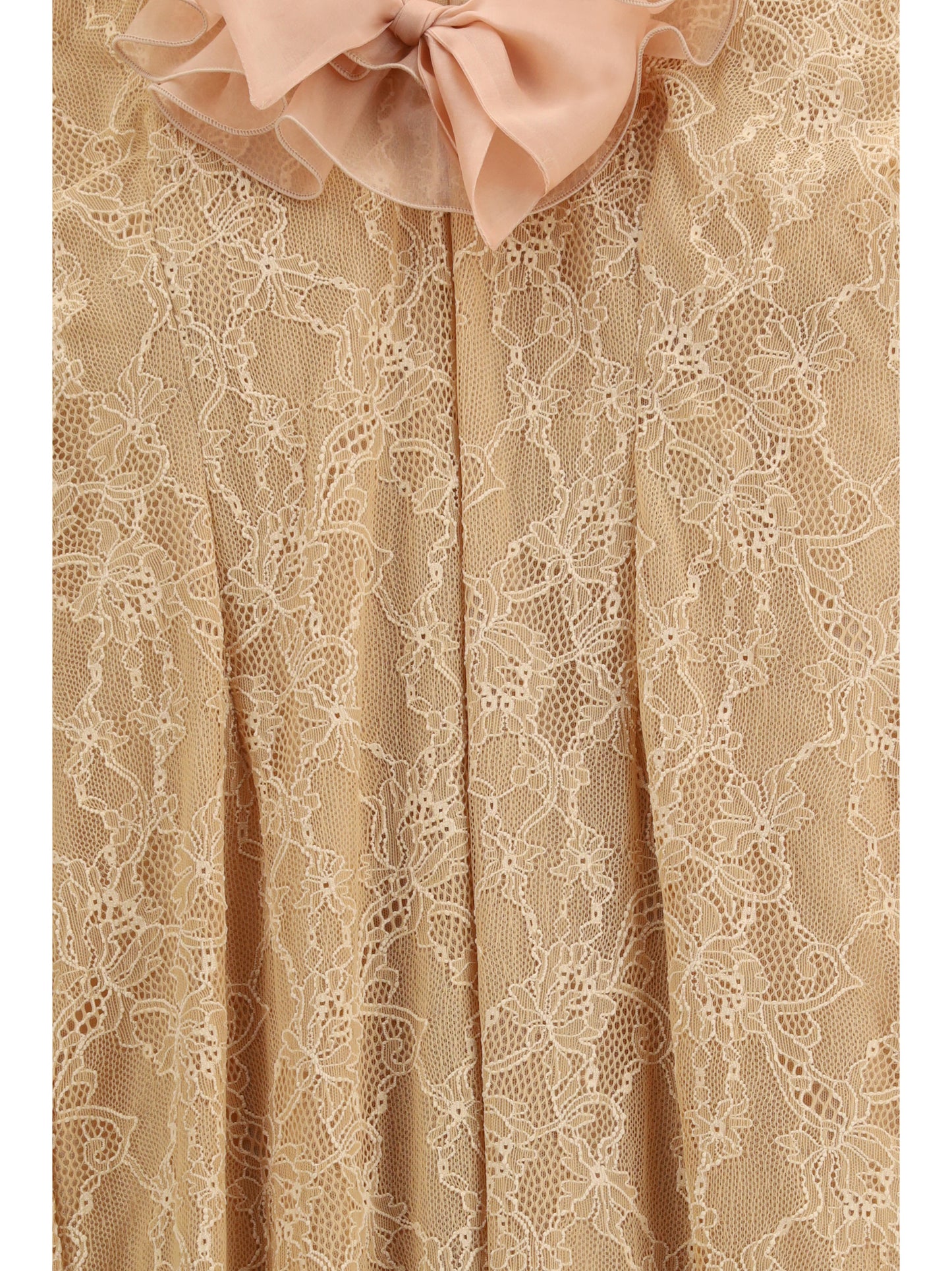 Alessandra Rich Women Stretch Lace Evening Dress ALESSANDRA RICH