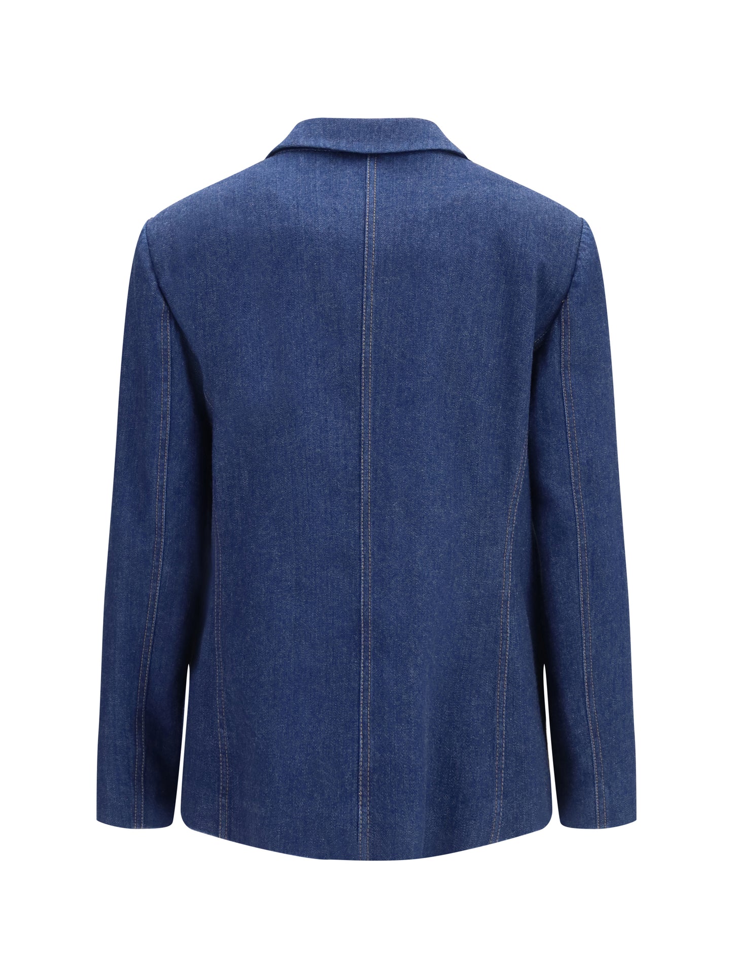 Giorgio Armani Women Single-Breasted Denim Jacket GIORGIO ARMANI