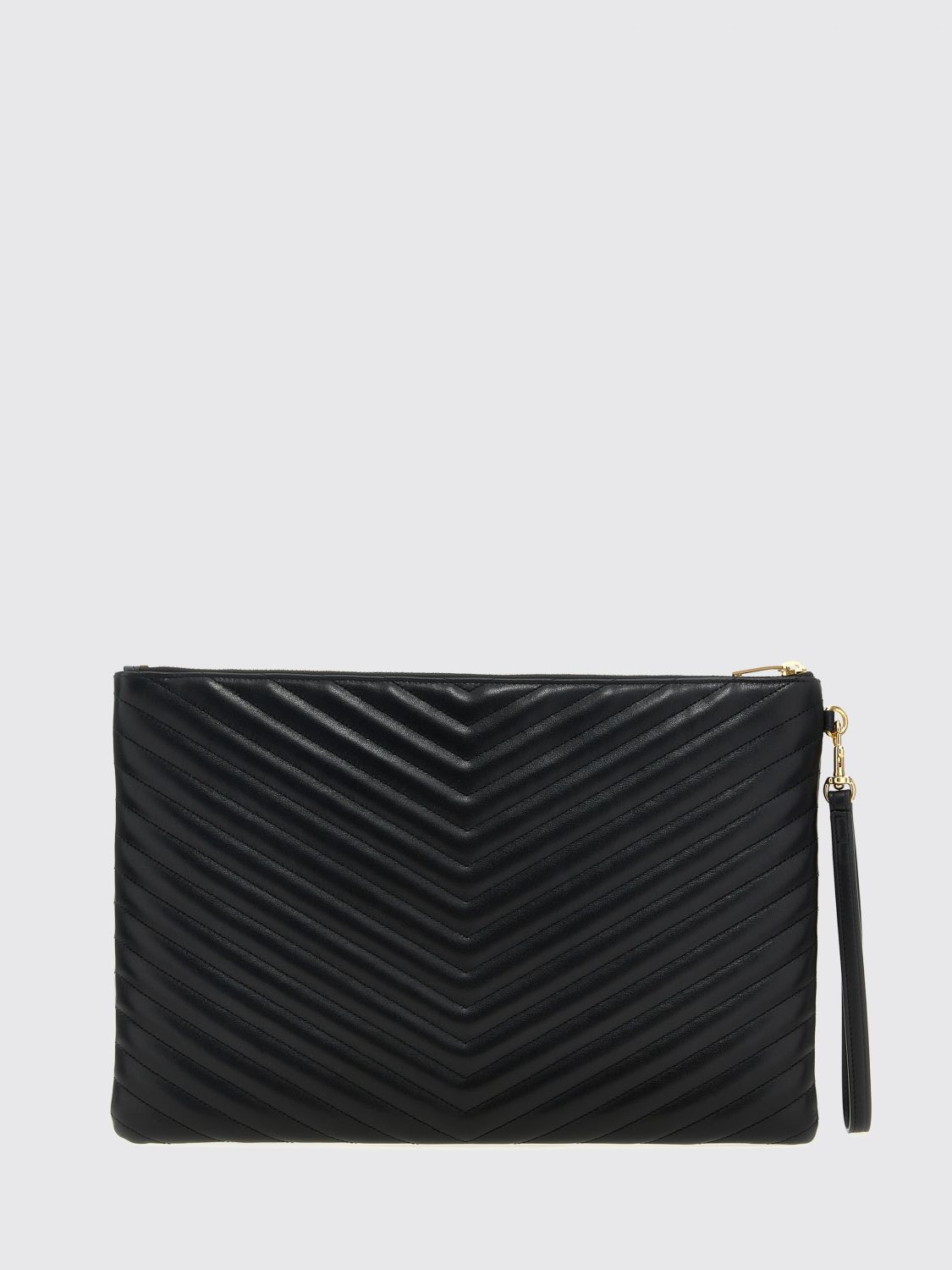 Saint Laurent Clutch Woman Black SAINT LAURENT