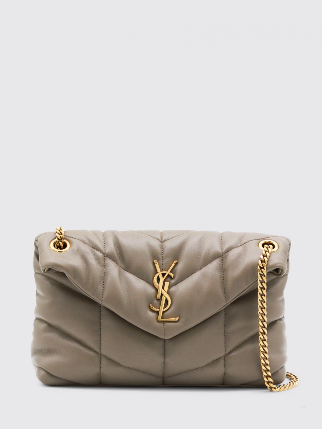 Saint Laurent Shoulder Bag Woman Beige SAINT LAURENT
